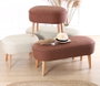 Atelier Del Sofa Puf Bohemio Rojo Teja